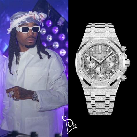 audemars piguet quavo|famous people wearing audemars piguet.